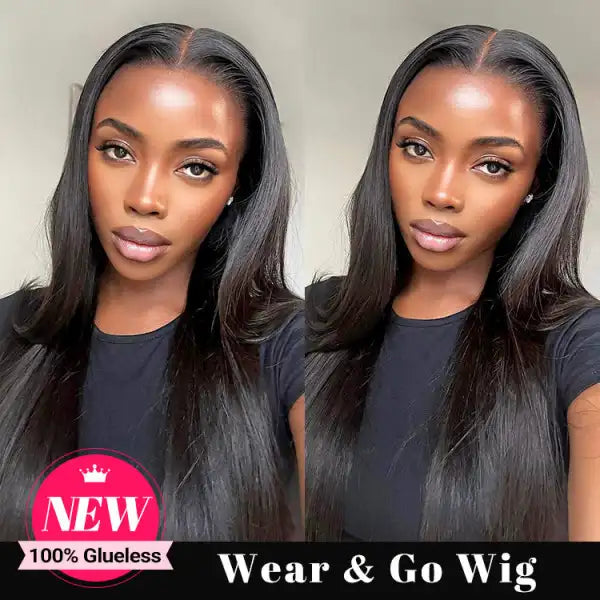 Virgin Straight 13x4 Transparent HD Lace Frontal  Wigs Human Hair Wig Glueless Pre Plucked Lace Wig
