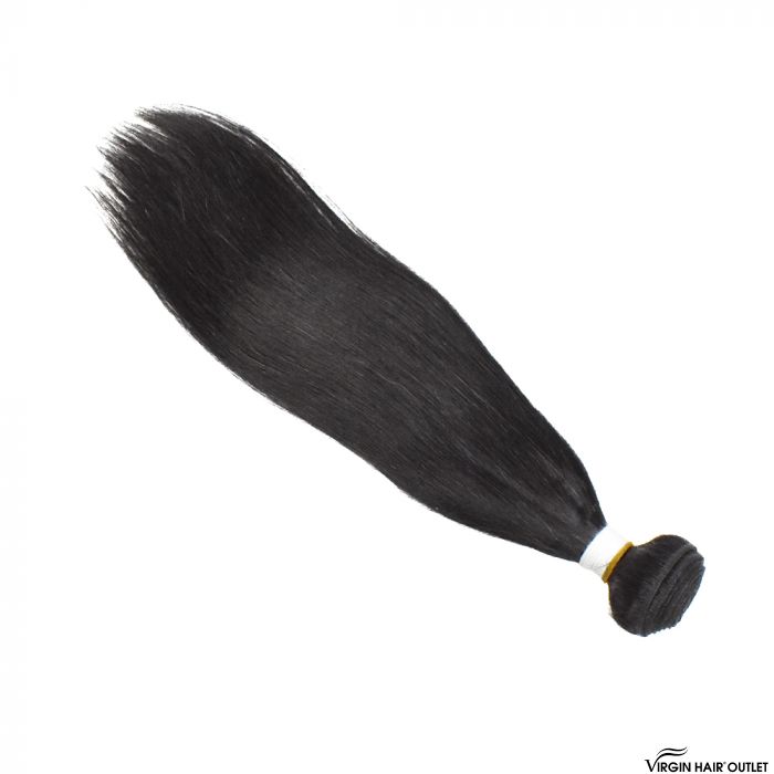 Grade 9A Indian Jet Black Straight Bundle 100% Human Hair Bundle